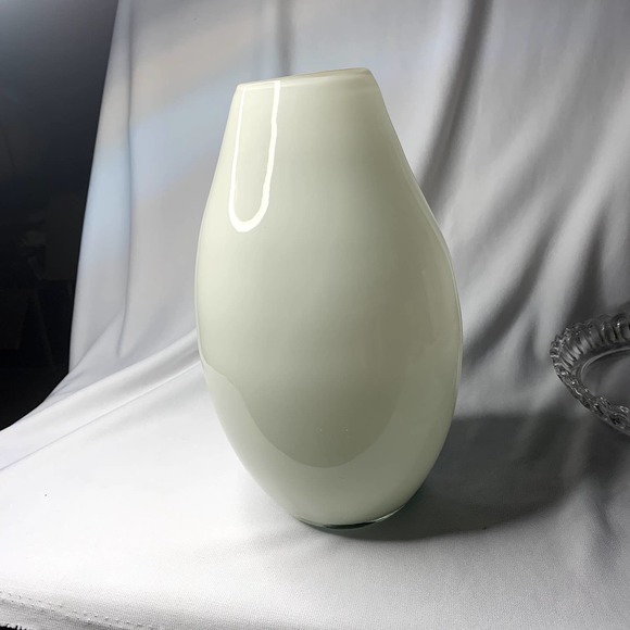 VTG MCM Hand Blown Cased Art Sakasi Glass Vase - Picture 2 of 3